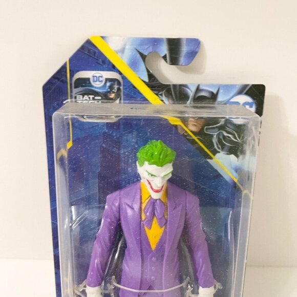 2020 The Joker Action Figure Spin Master 5 Inch Tall - Picture 4 of 16